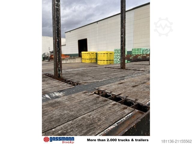 Auflieger mit Pritsche & Plane Schwarzmüller Schwarzmüller 2-A-Plateauauflieger,