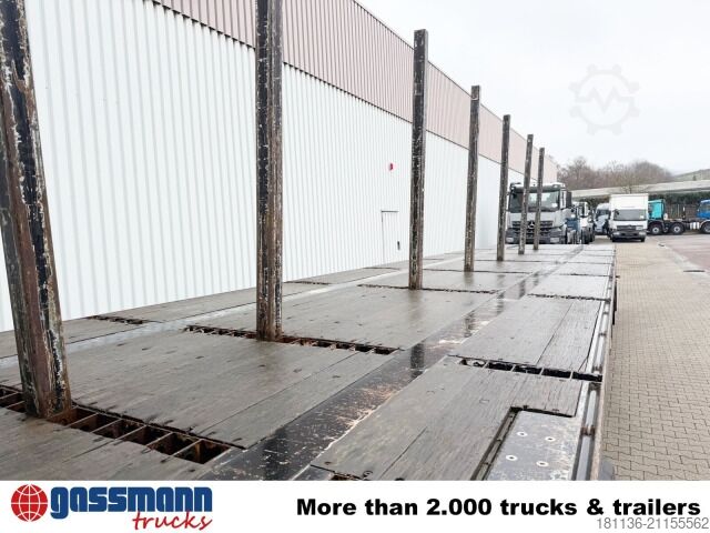 Auflieger mit Pritsche & Plane Schwarzmüller Schwarzmüller 2-A-Plateauauflieger,