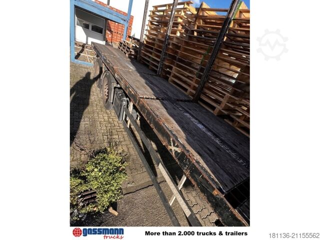 Auflieger mit Pritsche & Plane Schwarzmüller Schwarzmüller 2-A-Plateauauflieger,