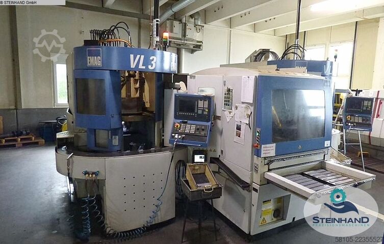Vertical Turning Machine EMAG VL 3 + VL 3Y