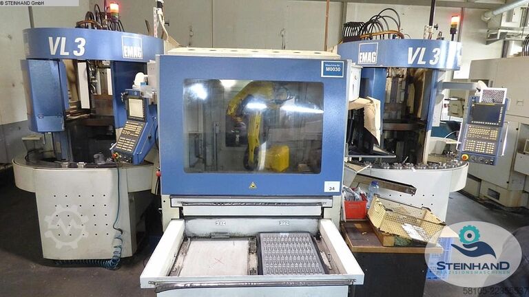 Vertical Turning Machine EMAG VL 3 + VL 3