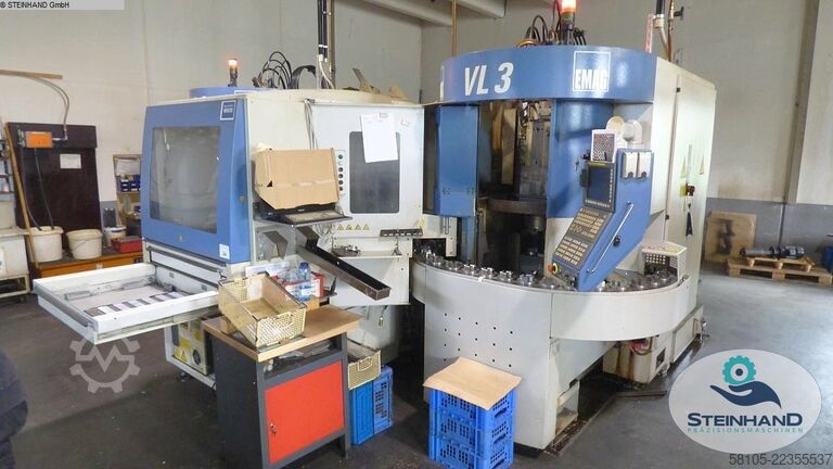 Vertical Turning Machine EMAG VL 3 + VL 3