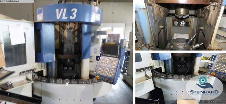 Vertical Turning Machine EMAG VL 3 + VL 3