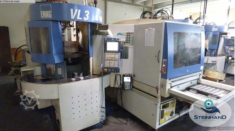 Vertical Turning Machine EMAG VL 3 + VL 3