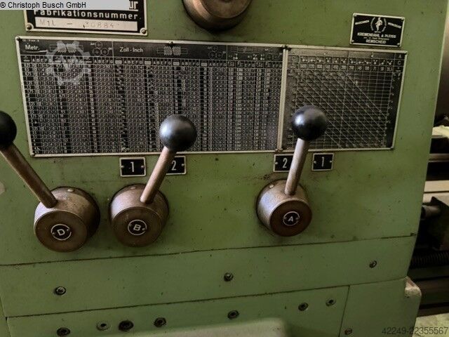 Drehmaschine-konventionell-elektronisch MEUSER M1L
