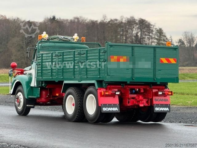 Dreiseitenkipper LKW SCANIA LS110 6x2 Liftachse DSK Oldtimer *Sammlerstück*