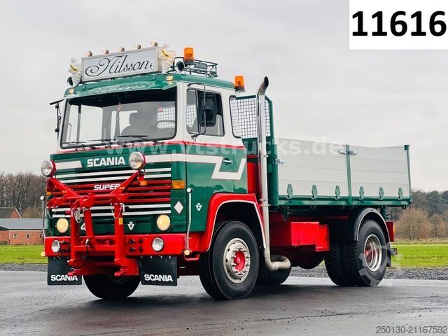 Dreiseitenkipper LKW SCANIA LB141 V8 4x2 DSK Oldtimer *Sammlerstück*