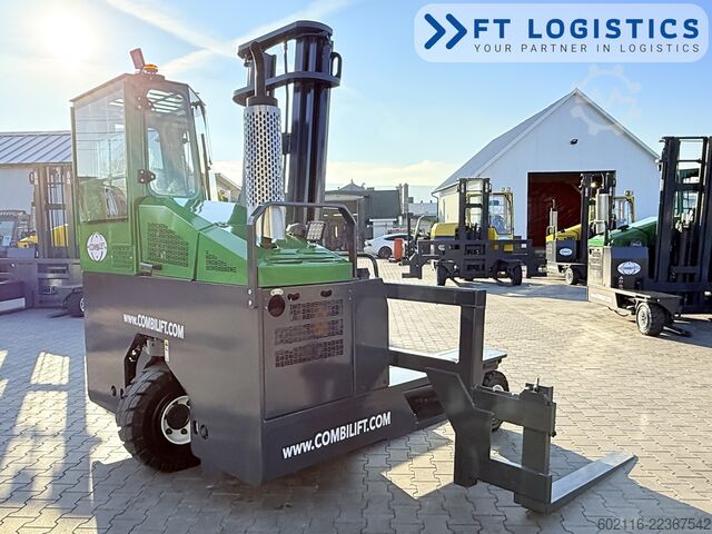 4-way forklift Combilift C5000L GAS DUPLEX 4100 POSITIONER CABIN