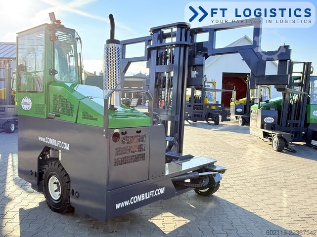 4-way forklift Combilift C5000L GAS DUPLEX 4100 POSITIONER CABIN