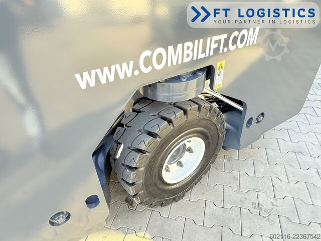 4-way forklift Combilift C5000L GAS DUPLEX 4100 POSITIONER CABIN