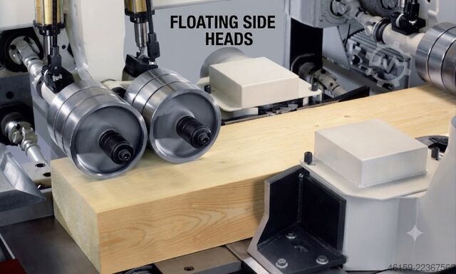 Moulder WEINIG HYDROMAT 2000 FLOATING SIDE HEADS