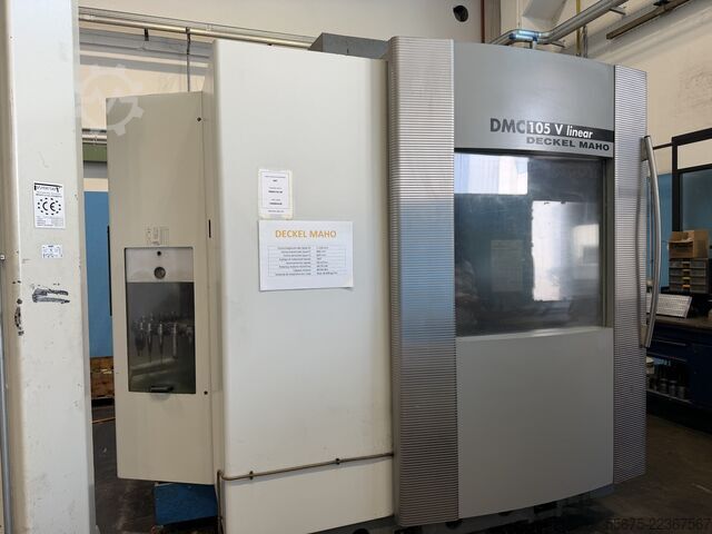 5-Achs-Vertikal-Bearbeitungszentrum DMG DECKEL MAHO DMC 150V Linear