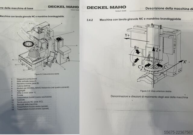 5-Achs-Vertikal-Bearbeitungszentrum DMG DECKEL MAHO DMC 150V Linear