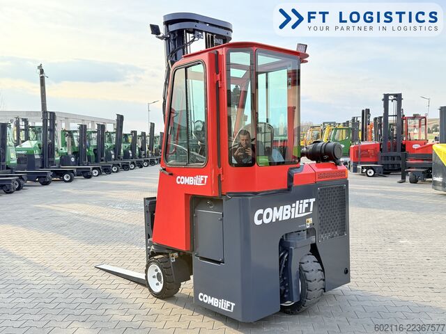 4-way forklift Combilift CB3000 DIESEL FULL CABIN TRIPLEX 6550