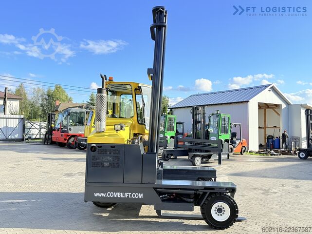 4-way forklift Combilift C5000XL GAS DUPLEX 6000MM FREE LIFT