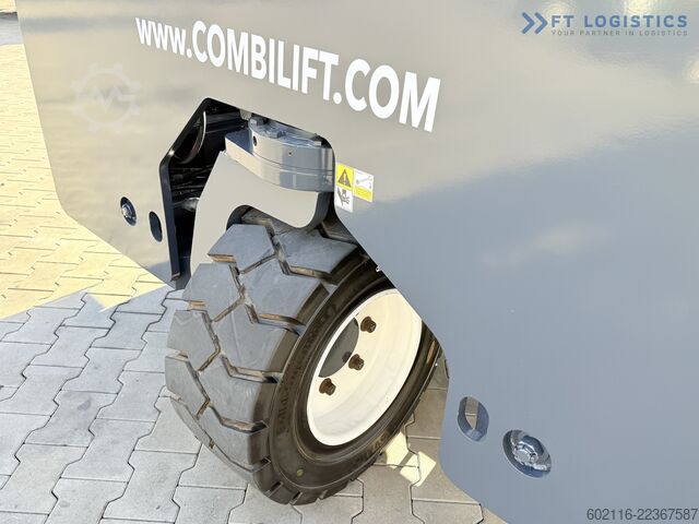 4-way forklift Combilift C5000XL GAS DUPLEX 6000MM FREE LIFT