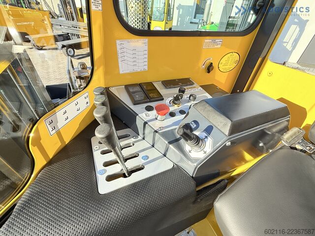 4-way forklift Combilift C5000XL GAS DUPLEX 6000MM FREE LIFT