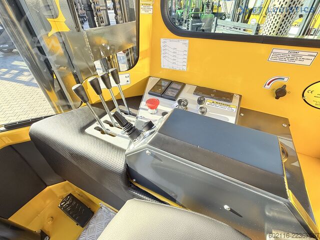 4-way forklift Combilift C5000XL GAS DUPLEX 6000MM FREE LIFT