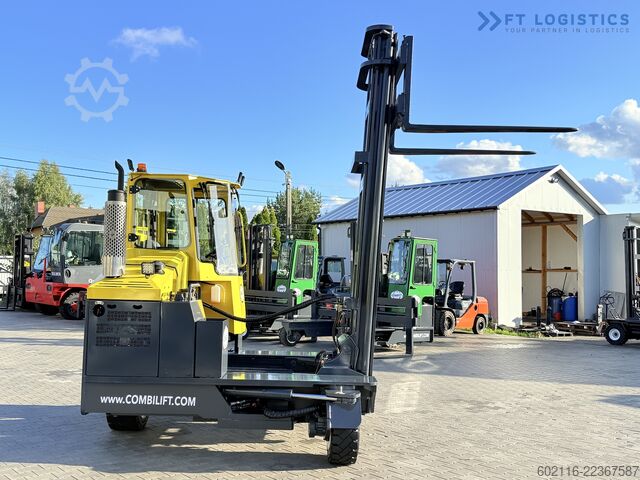 4-way forklift Combilift C5000XL GAS DUPLEX 6000MM FREE LIFT