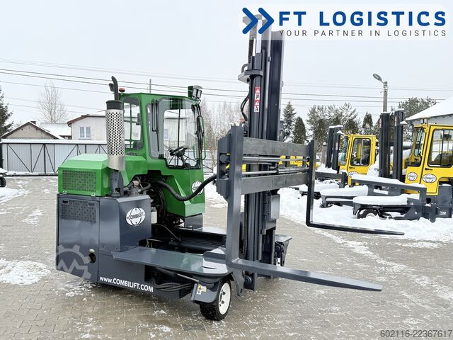 4-way forklift Combilift C3000 DIESEL WIDE FORK POSITIONER DUPLEX