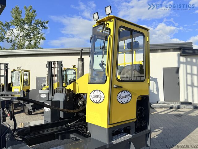 4-way forklift Combilift C5000XL GAS DUPLEX 6000MM FREE LIFT