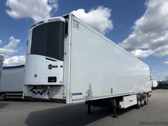 Low loader semitrailer KRONE KüHLAUFLIEGER,  THERMO KING SLXI 400, DOPPELSTOCK, SAF-ACHSEN