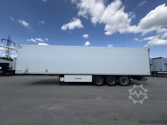 Low loader semitrailer KRONE KüHLAUFLIEGER,  THERMO KING SLXI 400, DOPPELSTOCK, SAF-ACHSEN