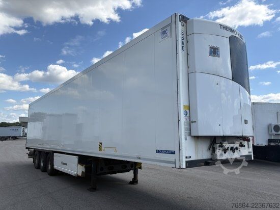 Low loader semitrailer KRONE KüHLAUFLIEGER,  THERMO KING SLXI 400, DOPPELSTOCK, SAF-ACHSEN
