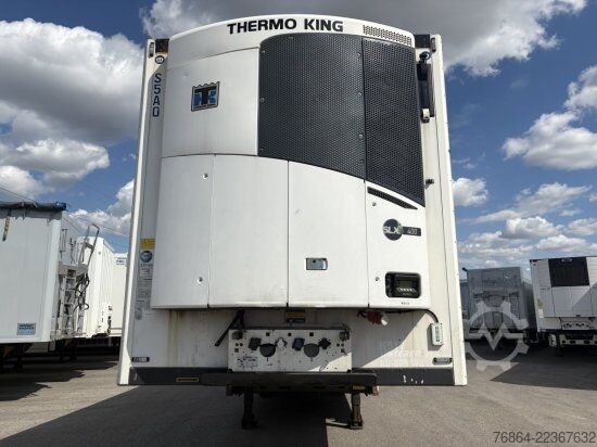 Low loader semitrailer KRONE KüHLAUFLIEGER,  THERMO KING SLXI 400, DOPPELSTOCK, SAF-ACHSEN