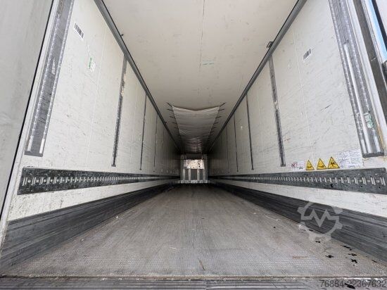 Low loader semitrailer KRONE KüHLAUFLIEGER,  THERMO KING SLXI 400, DOPPELSTOCK, SAF-ACHSEN