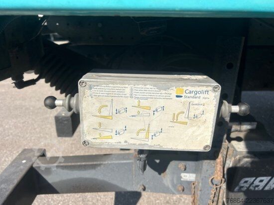 Flatbed truck with tarp VOLVO FL 240 4X2R, PLANE, MANUAL, E4, LADEBORDWAND,