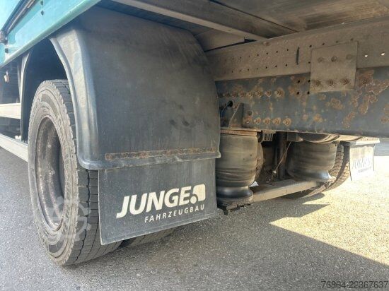 Flatbed truck with tarp VOLVO FL 240 4X2R, PLANE, MANUAL, E4, LADEBORDWAND,