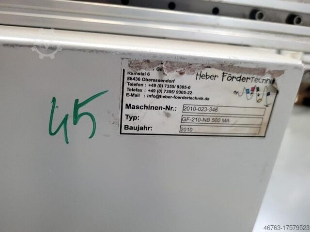 Conveyor belt Herber GF-2010-NB-500-MA