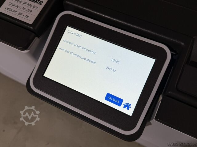 Broschürenfertigungssystem Plockmatic PBM350-m