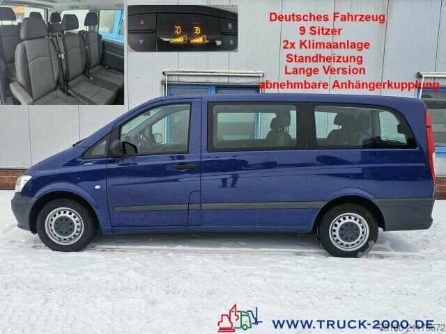 Abrollkipper Transporter Mercedes-Benz Vito 113 CDI Lang 9 Sitzer 2xKlima Standheizung