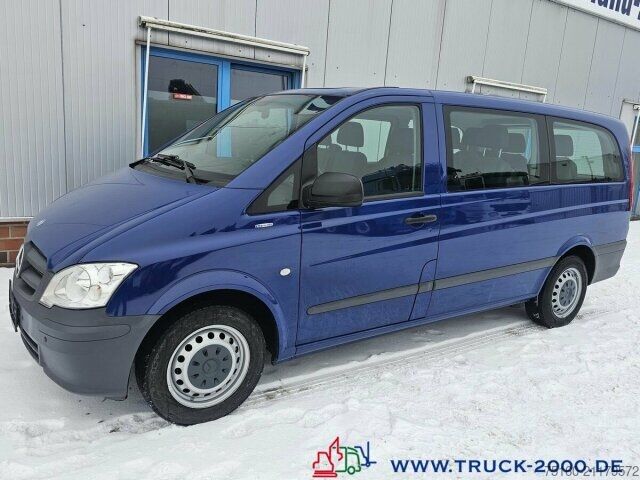 Abrollkipper Transporter Mercedes-Benz Vito 113 CDI Lang 9 Sitzer 2xKlima Standheizung