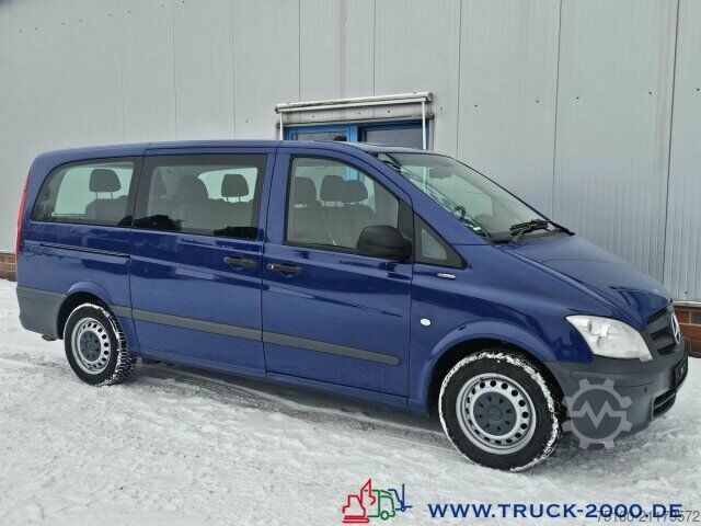 Abrollkipper Transporter Mercedes-Benz Vito 113 CDI Lang 9 Sitzer 2xKlima Standheizung