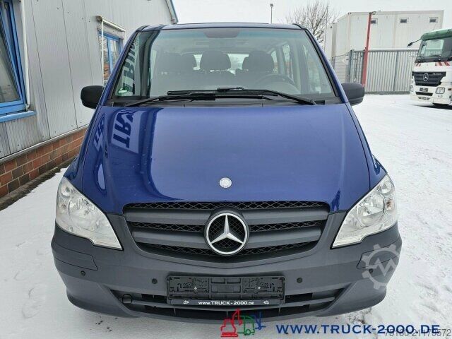 Abrollkipper Transporter Mercedes-Benz Vito 113 CDI Lang 9 Sitzer 2xKlima Standheizung