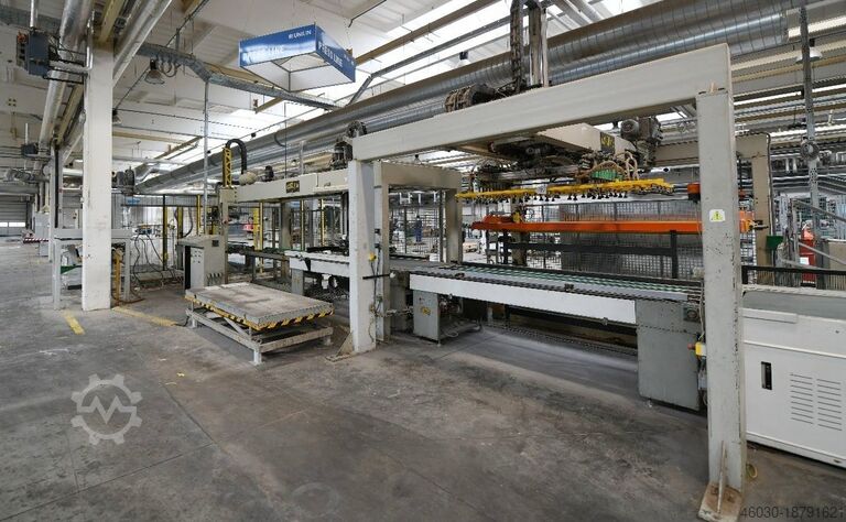 Feed-through veneer press Sergiani LAS Plus