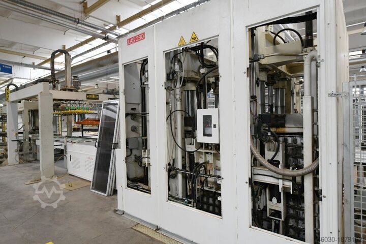 Feed-through veneer press Sergiani LAS Plus