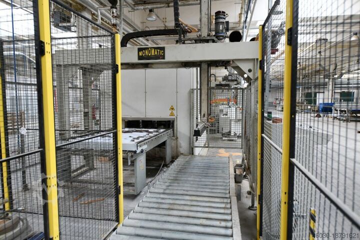 Feed-through veneer press Sergiani LAS Plus