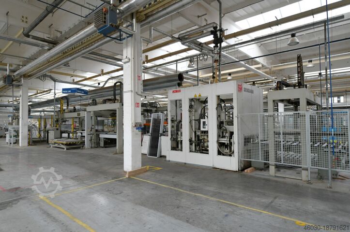 Feed-through veneer press Sergiani LAS Plus