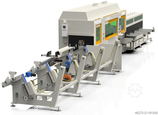 Rohr und Profil Laserschneidmaschine PFEIFER technology & innovation Plauen D skyTUBE Pro 6500  3D RohrLaseranlage 6kW