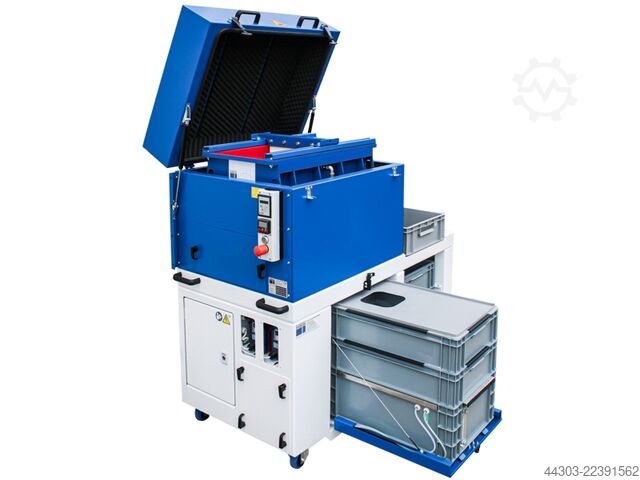 Vibratory finishing machine Eurotec TV25M Trogvibrator