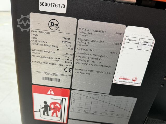 Manual stacker BT TSE 300