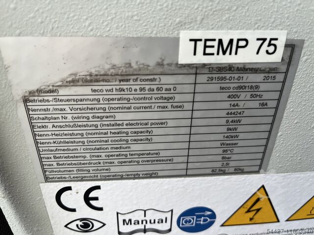 Temperature control units GWK teco wd h9k10 e 95 da 60 aa =
