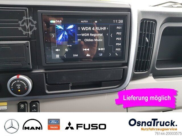 Curtain sider van MITSUBISHI 7C18 Pritsche/Plane/LBW Klima,Schiebeplane