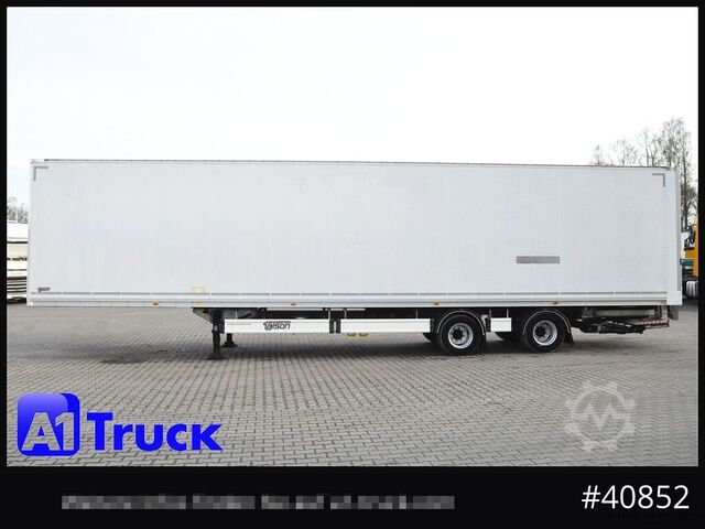 Box semitrailer TALSON F 1520, Möbelkoffer, Lenkachse, Tridec, LBW, verzinkt