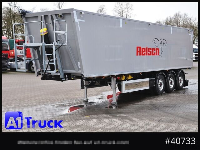 Kipper Auflieger REISCH RHKS, Alu 57m³, Kombitüren, Lift LED