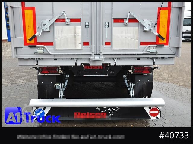 Kipper Auflieger REISCH RHKS, Alu 57m³, Kombitüren, Lift LED
